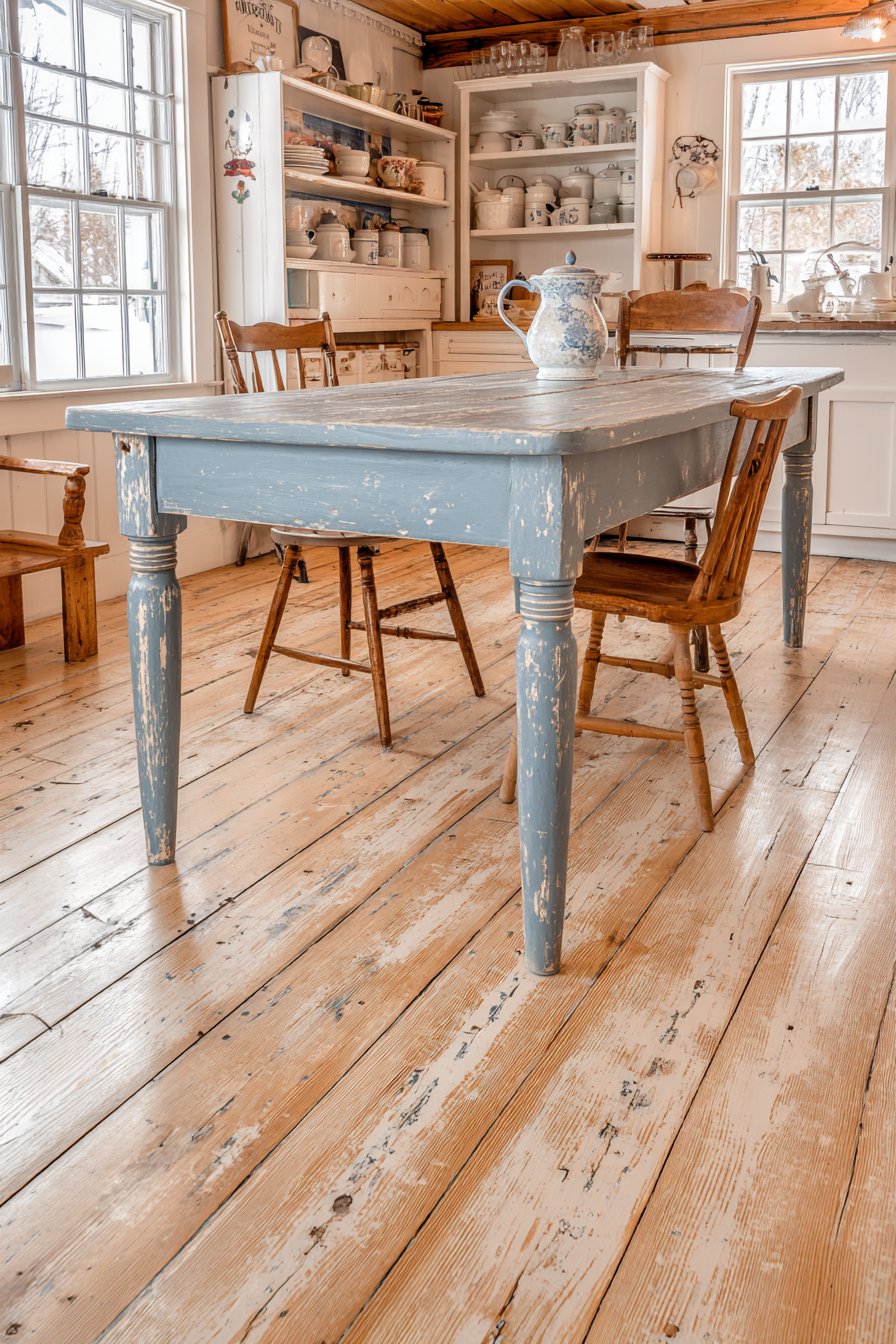Eclectic Painted Farmhouse Table Collection