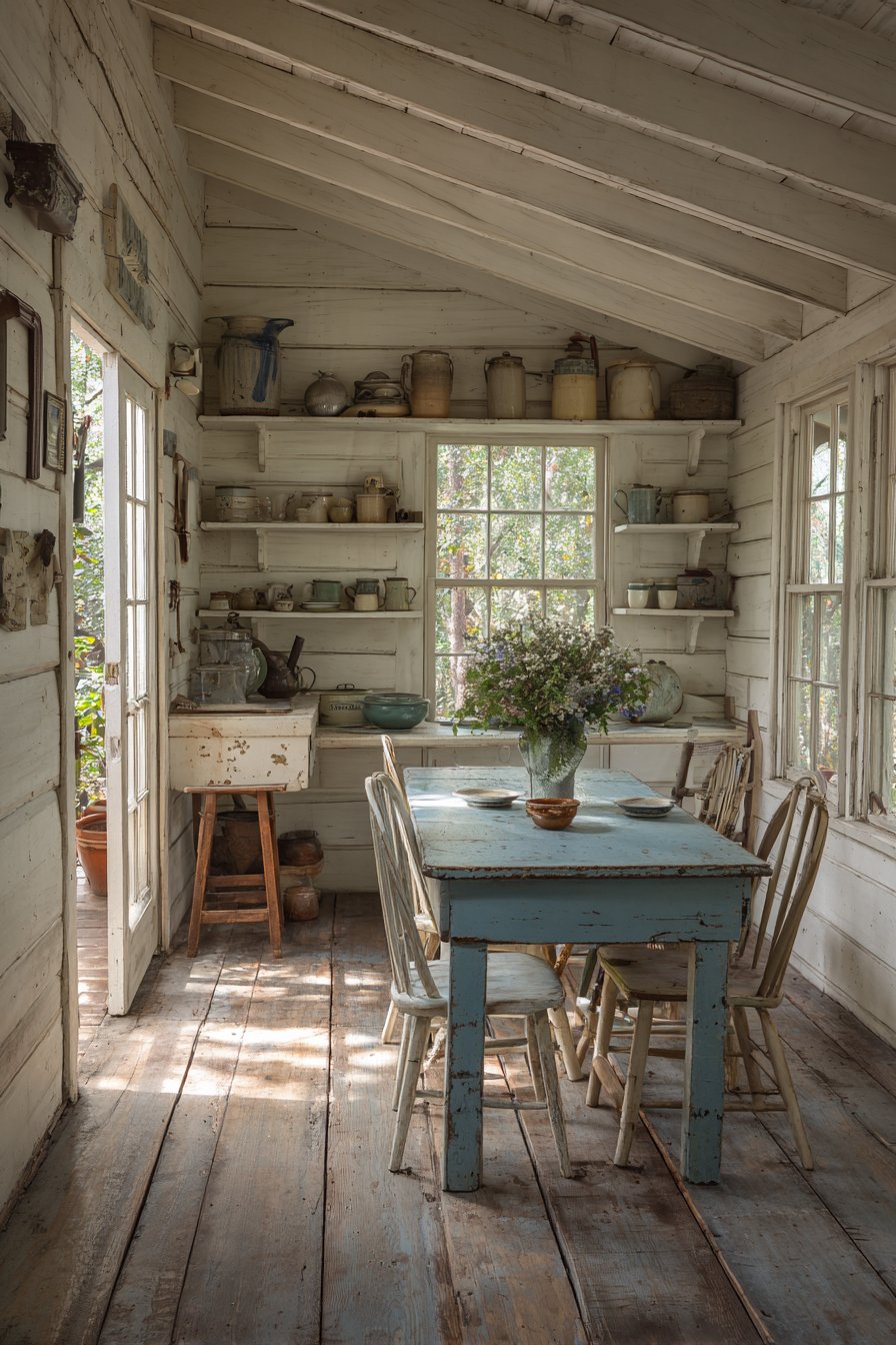 Eclectic Painted Farmhouse Table Collection