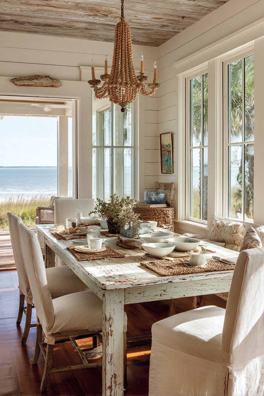 Coastal Farmhouse Whitewashed Brightness