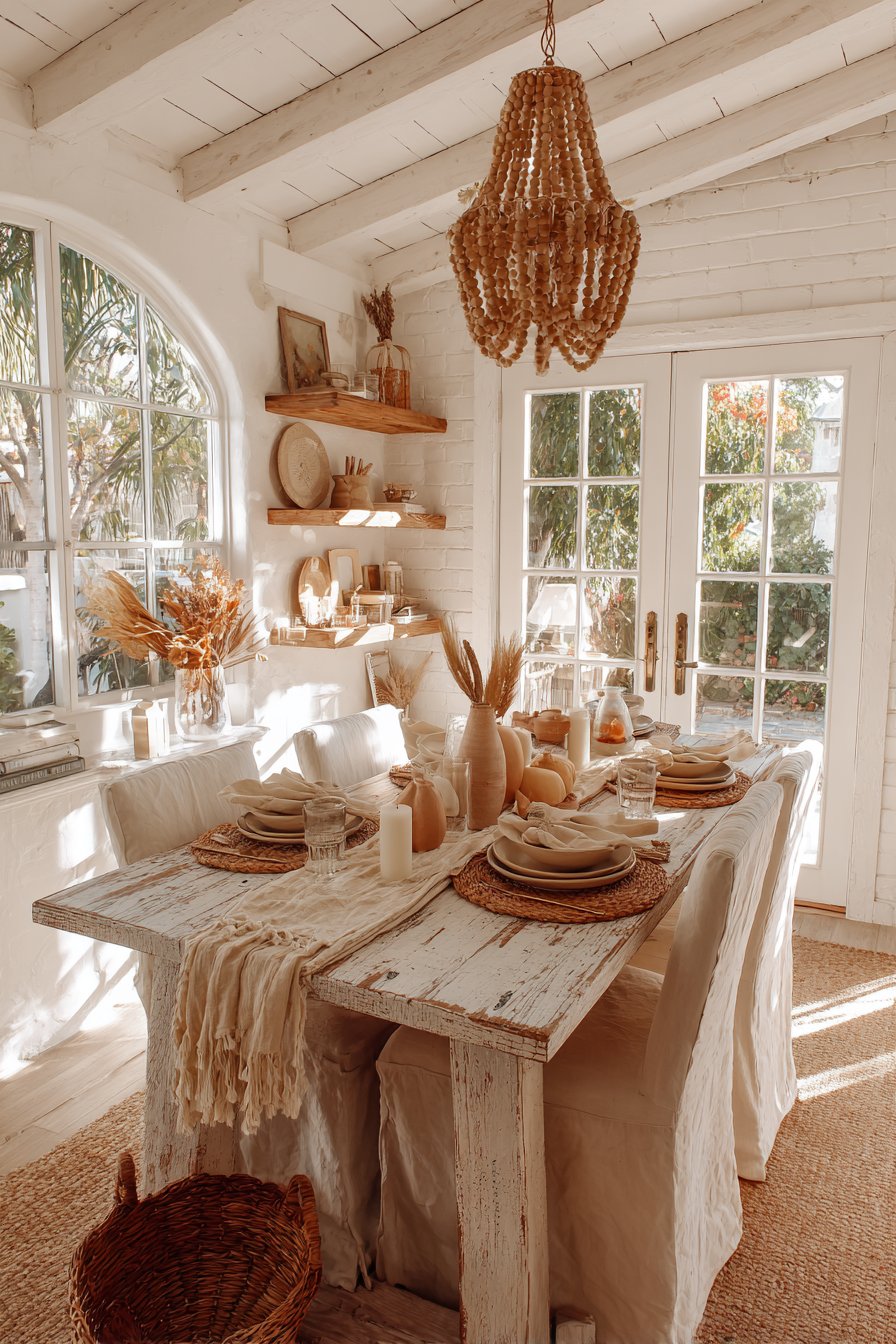 Coastal Farmhouse Whitewashed Brightness