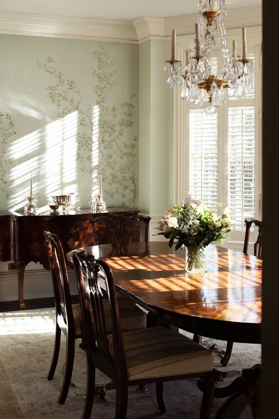 Federal Period Oval Mahogany Refinement