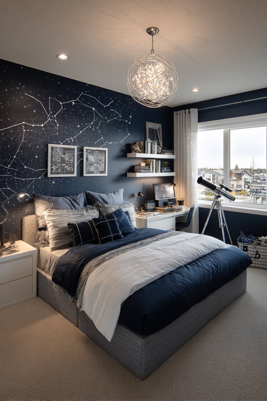 Immersive Space Theme Bedroom
