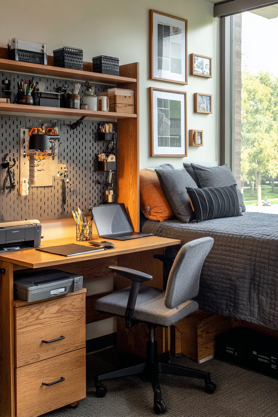 Corner Desk Workspace Optimization