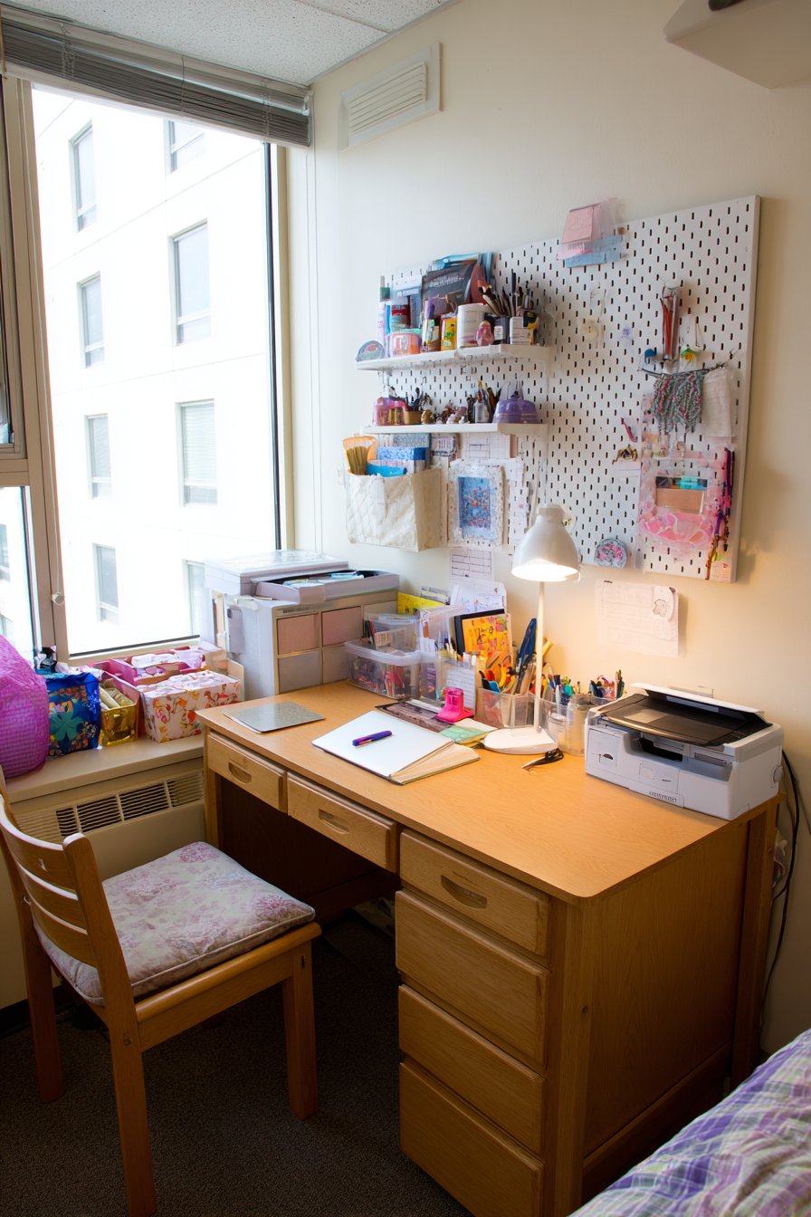 Corner Desk Workspace Optimization