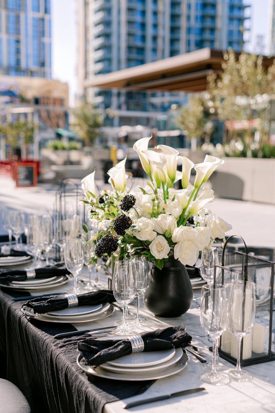  Urban Elegance with Monochromatic Drama