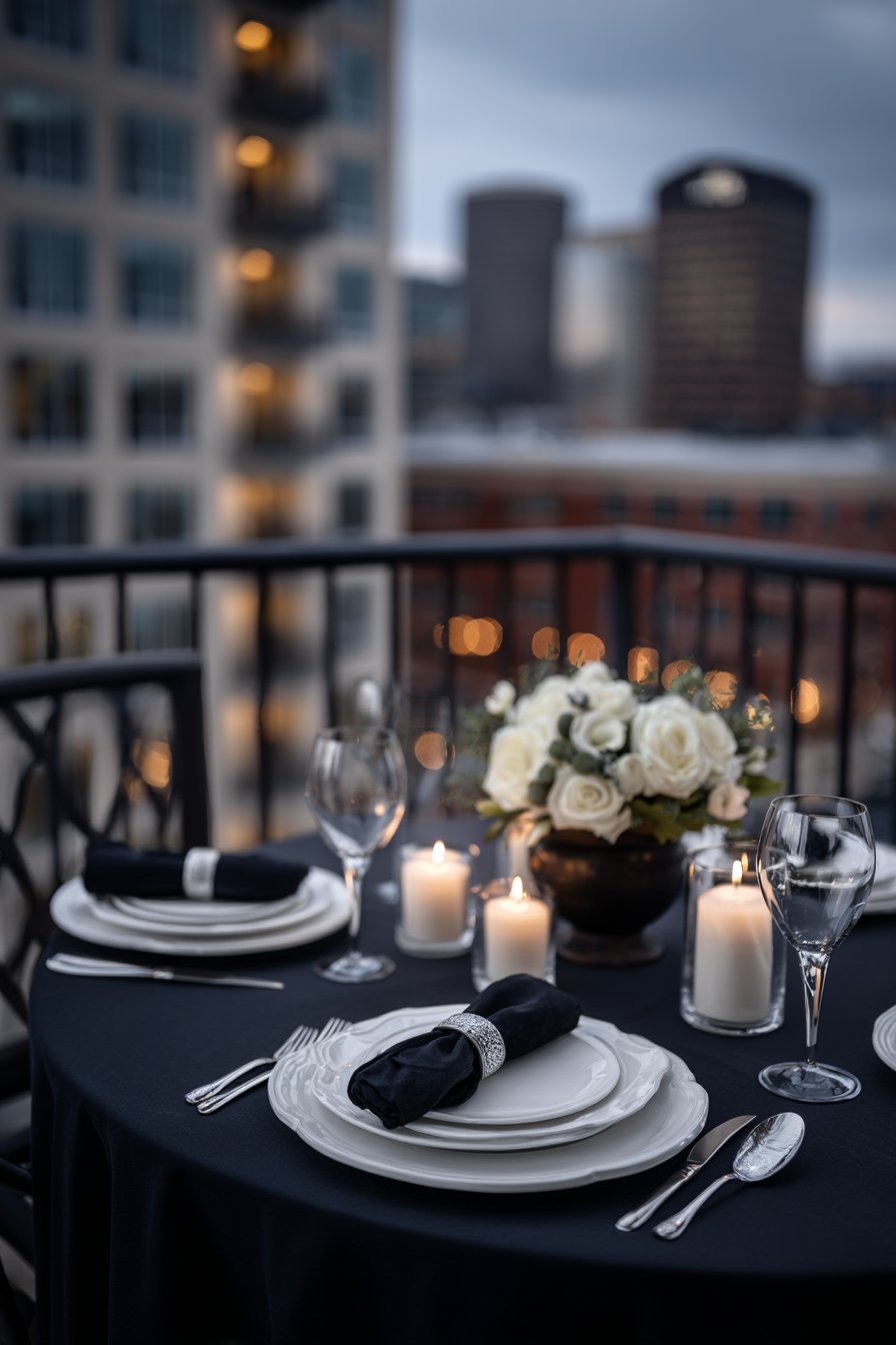  Urban Elegance with Monochromatic Drama