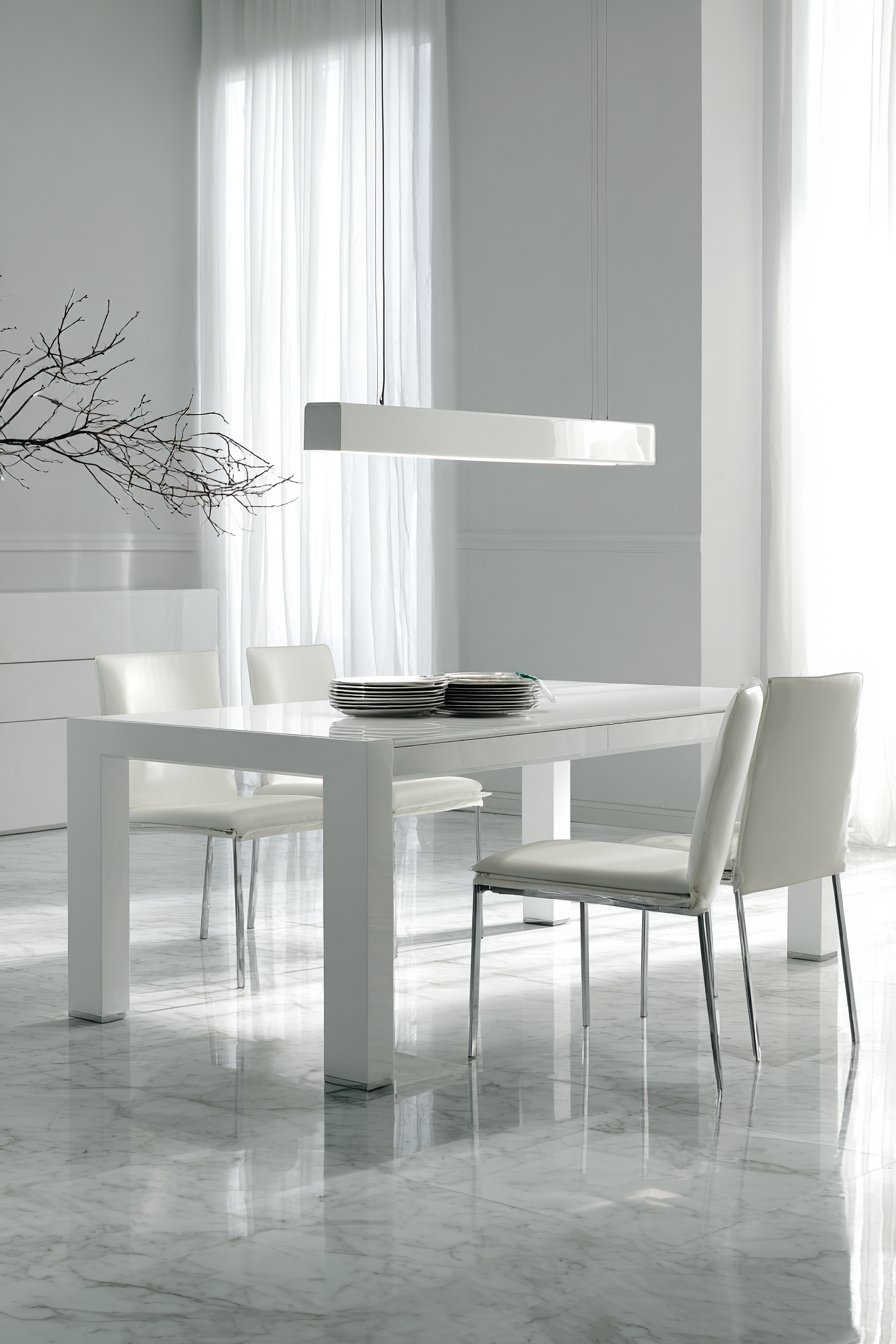 Contemporary Minimalist High-Gloss Purity