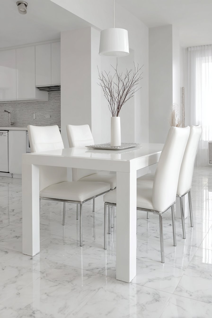 Contemporary Minimalist High-Gloss Purity