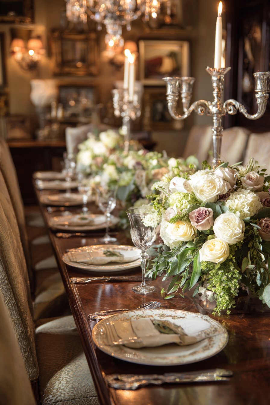 Elegant Traditional Formal Dinner