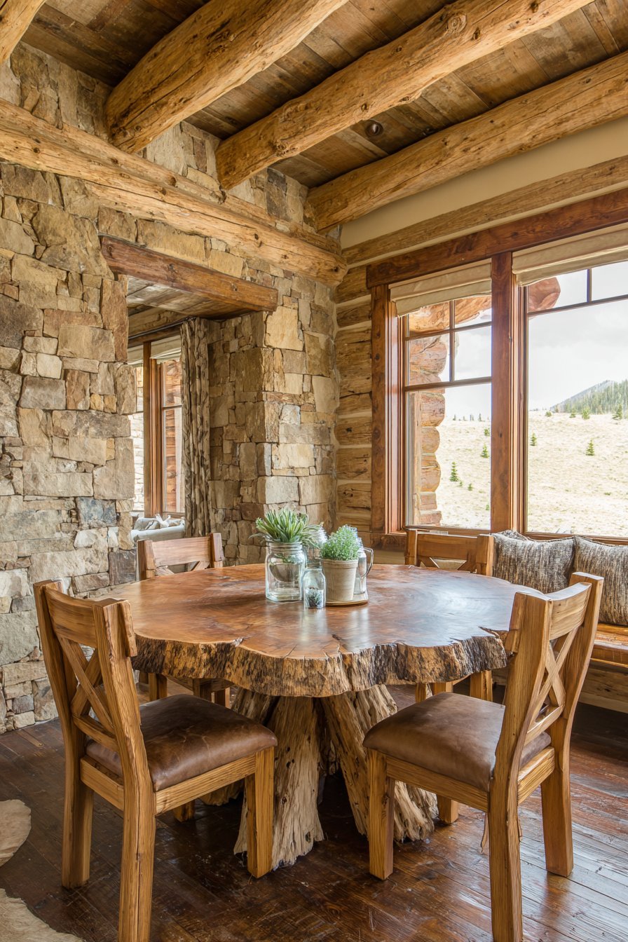 Rustic Live-Edge Organic Beauty