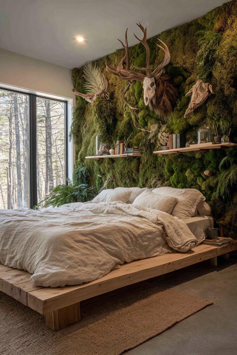 Living Moss Accent Wall