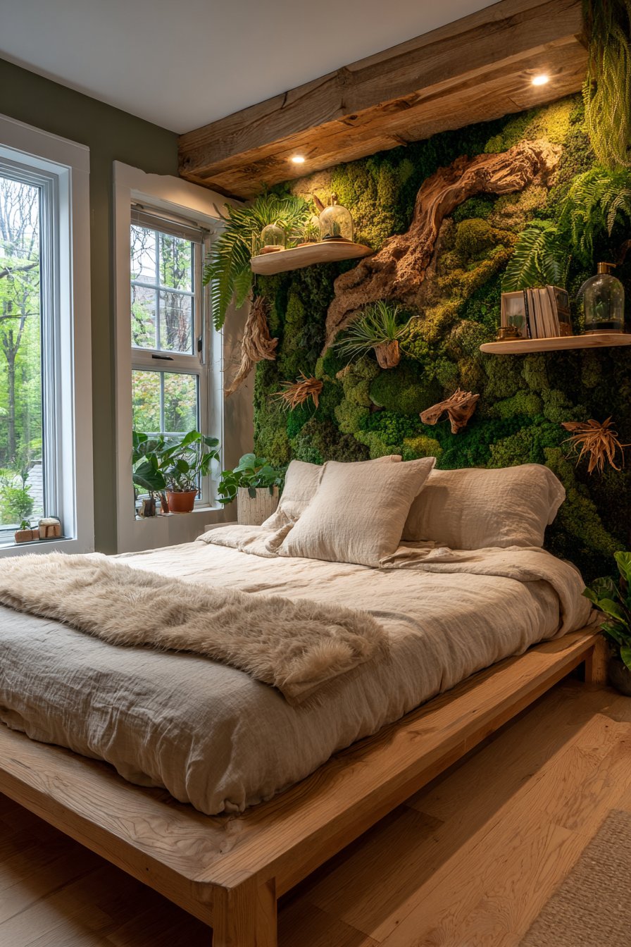 Living Moss Accent Wall