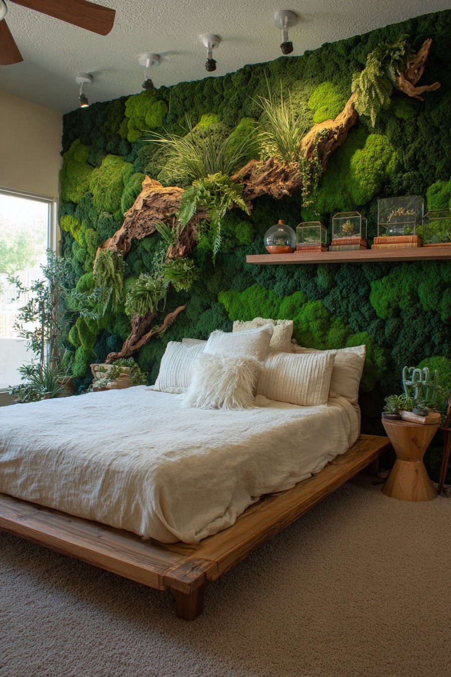 Living Moss Accent Wall