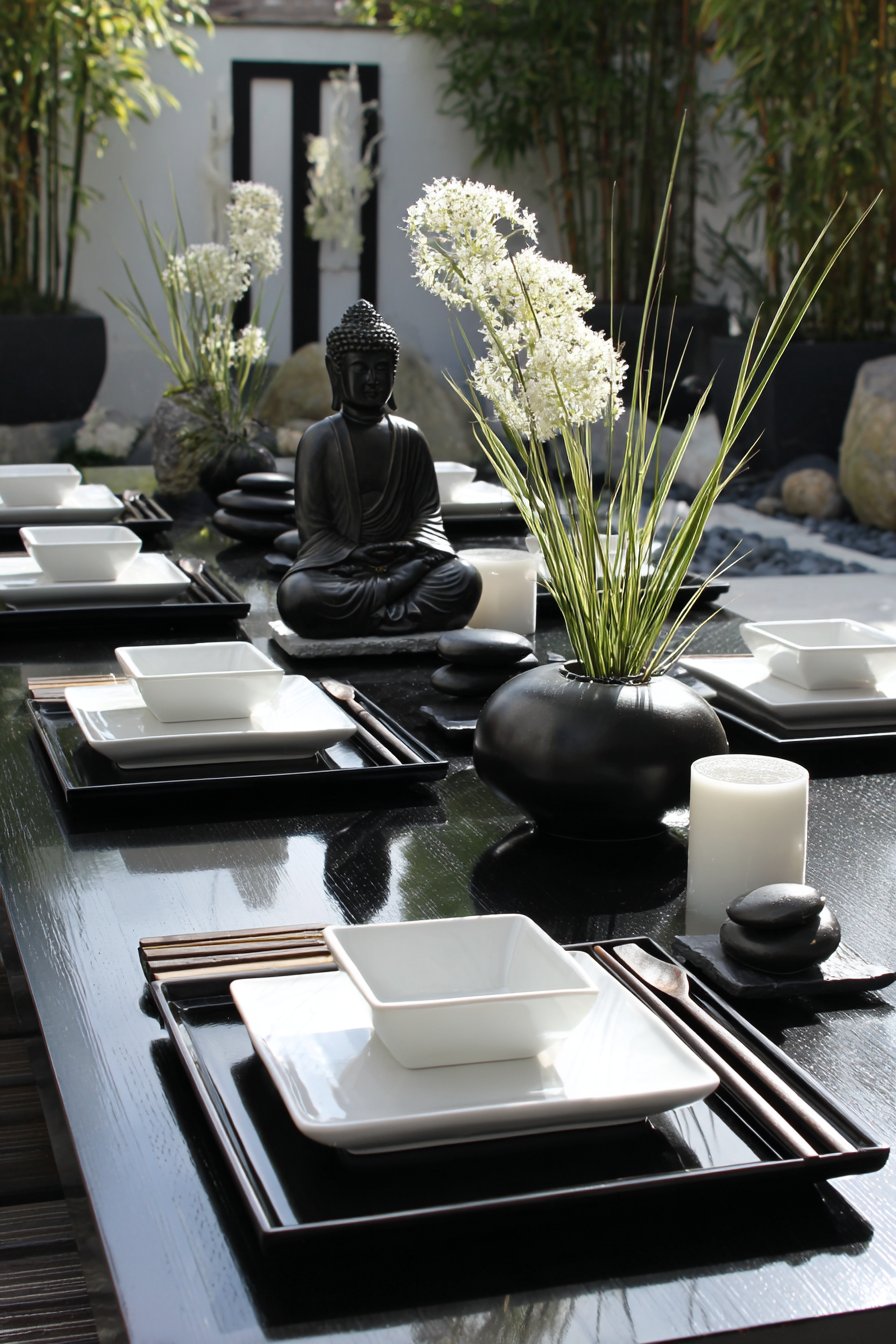 Japanese Zen Garden Tranquility