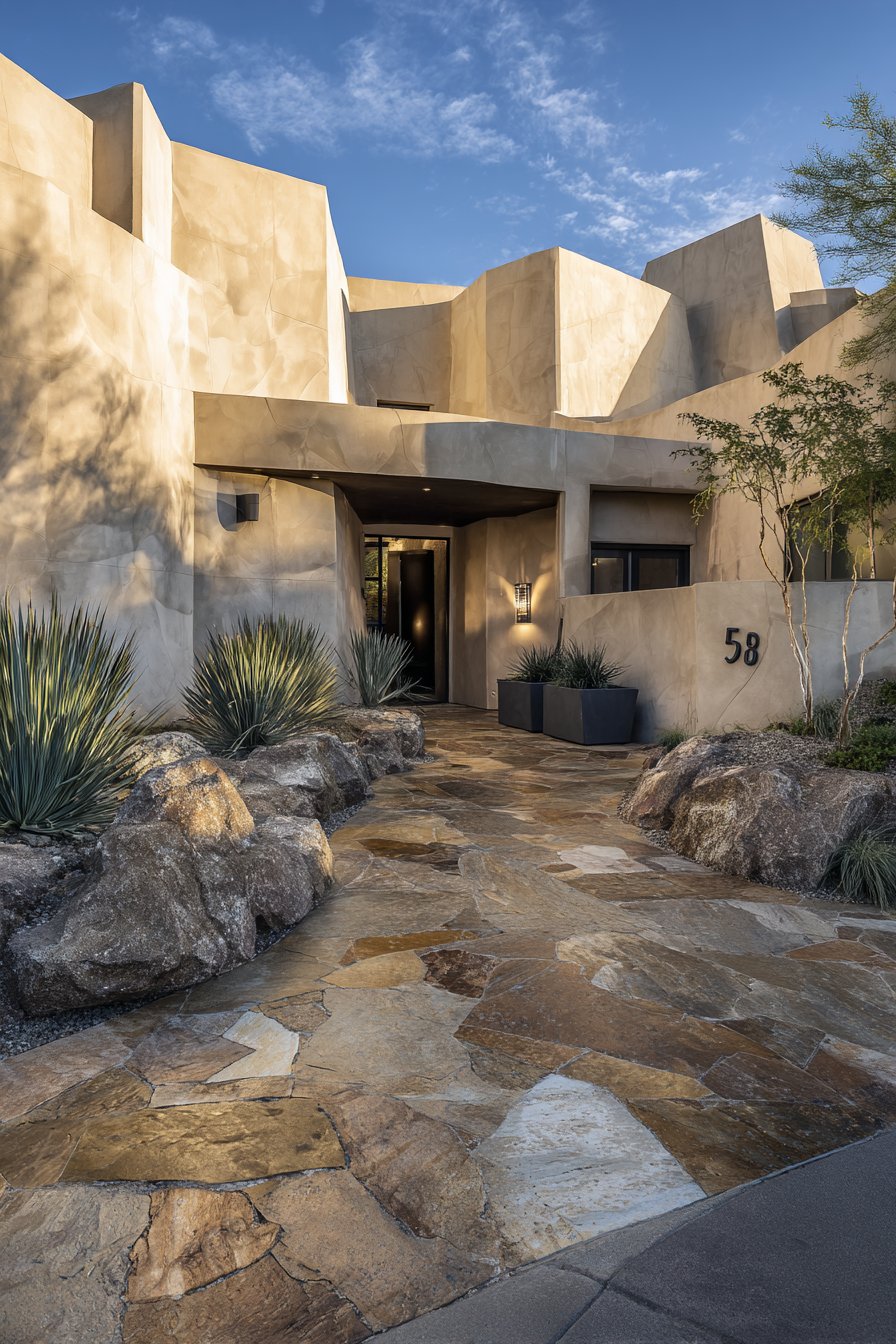 Desert Modern Bronze Steel