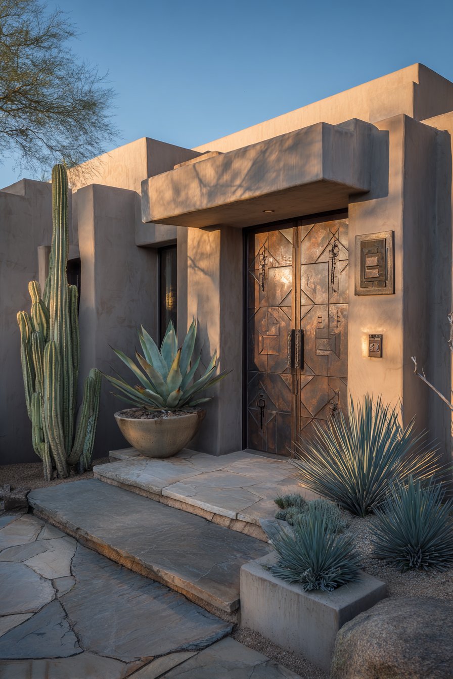 Desert Modern Bronze Steel