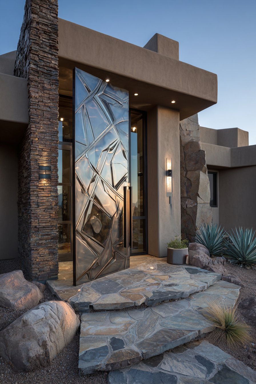Desert Modern Bronze Steel