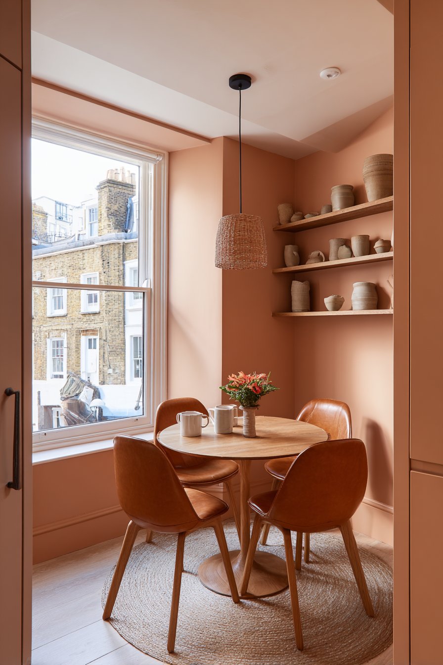 Small Space Bistro Oak Intimacy