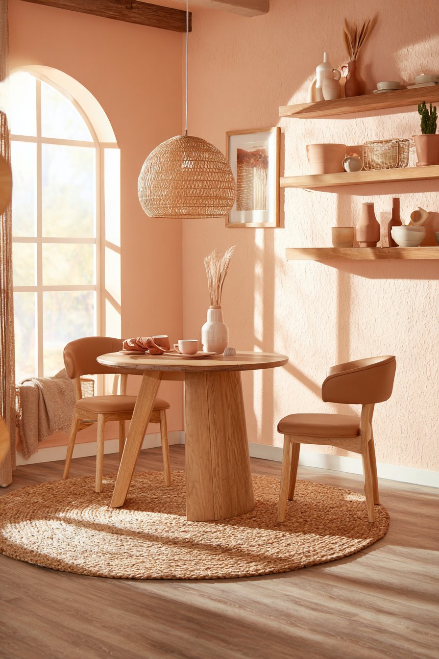 Small Space Bistro Oak Intimacy