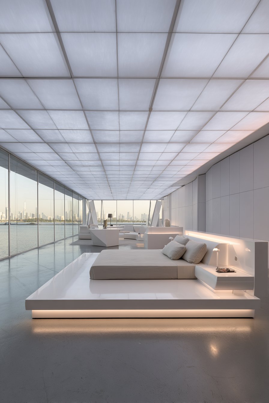 Futuristic Backlit Stretch Membrane