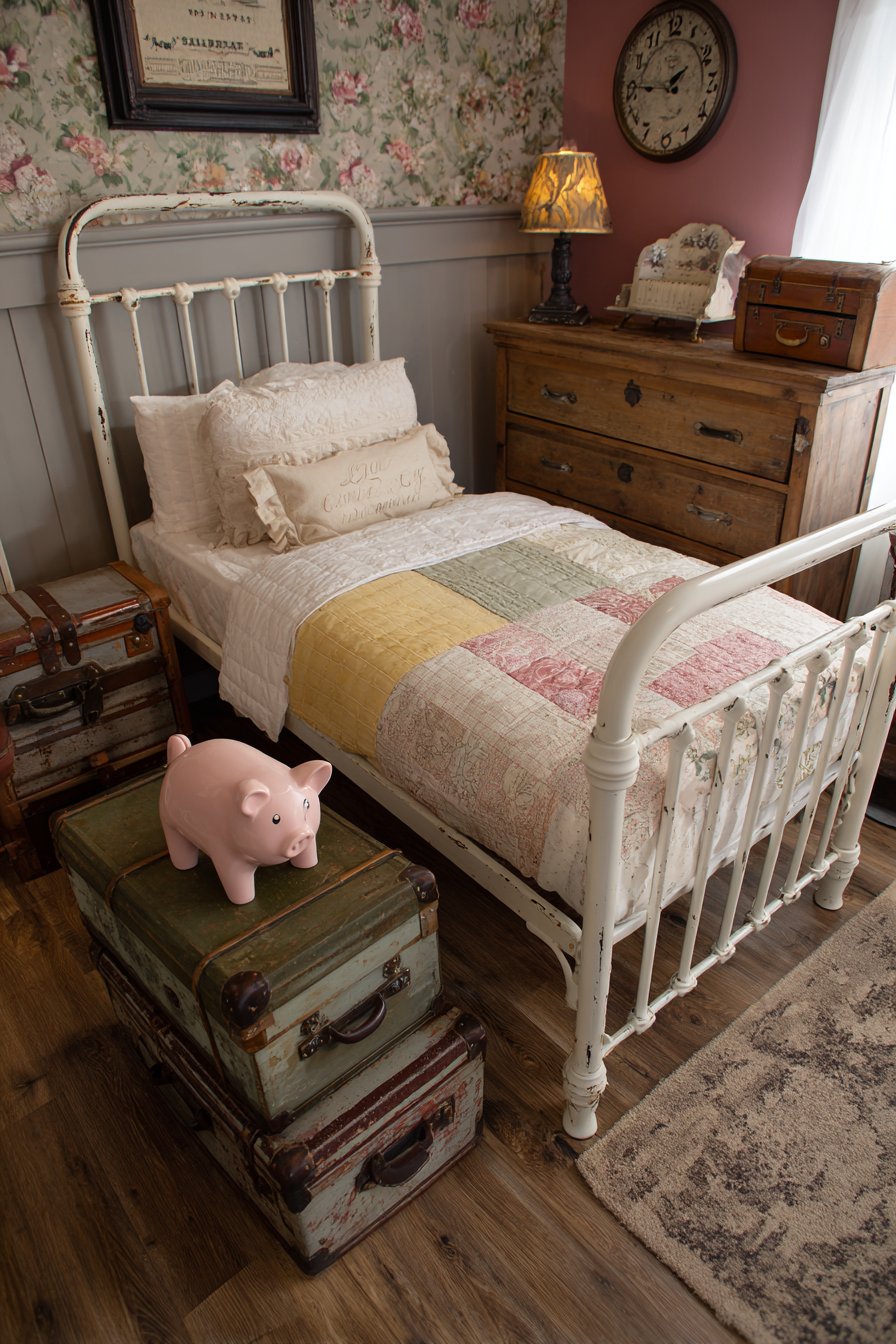 Charming Vintage Character Bedroom