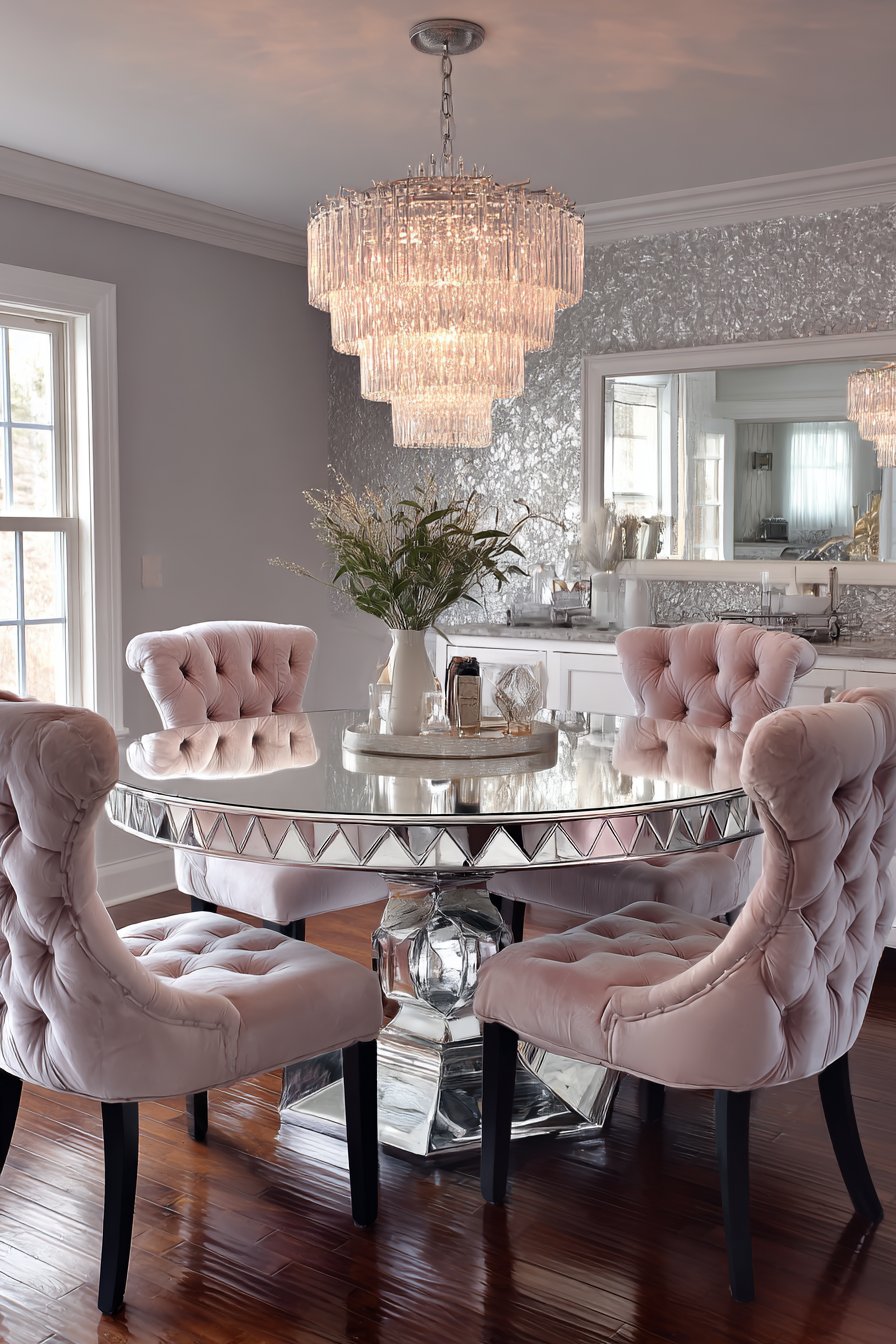 Glamorous Mirrored Art Deco