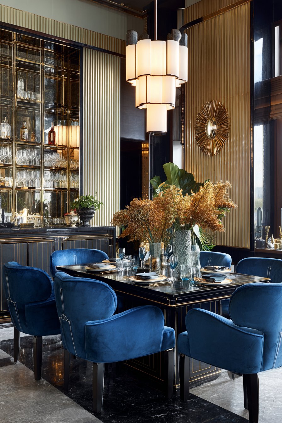 Art Deco Geometric Glamour