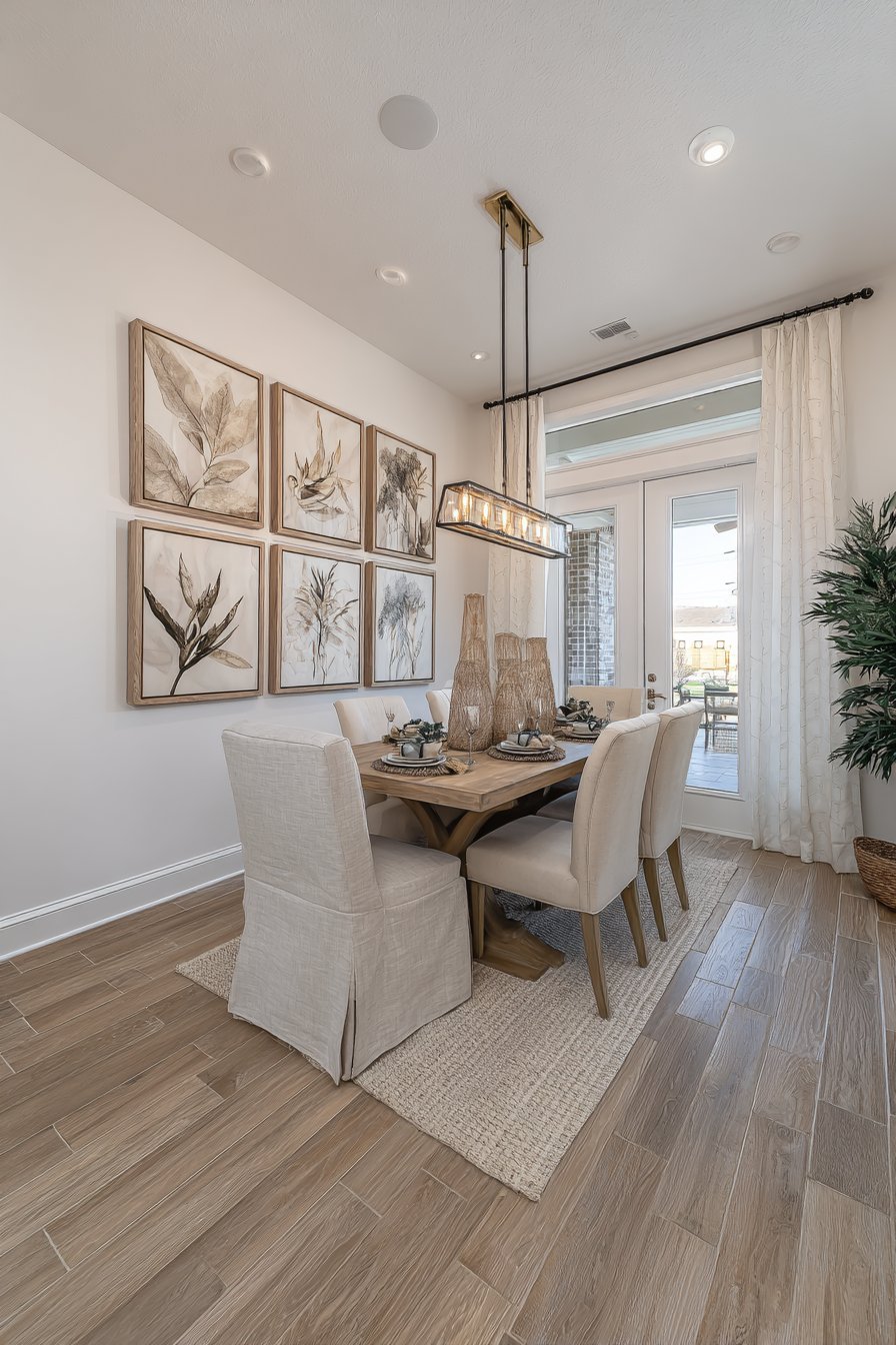 Transitional Picture Rail System