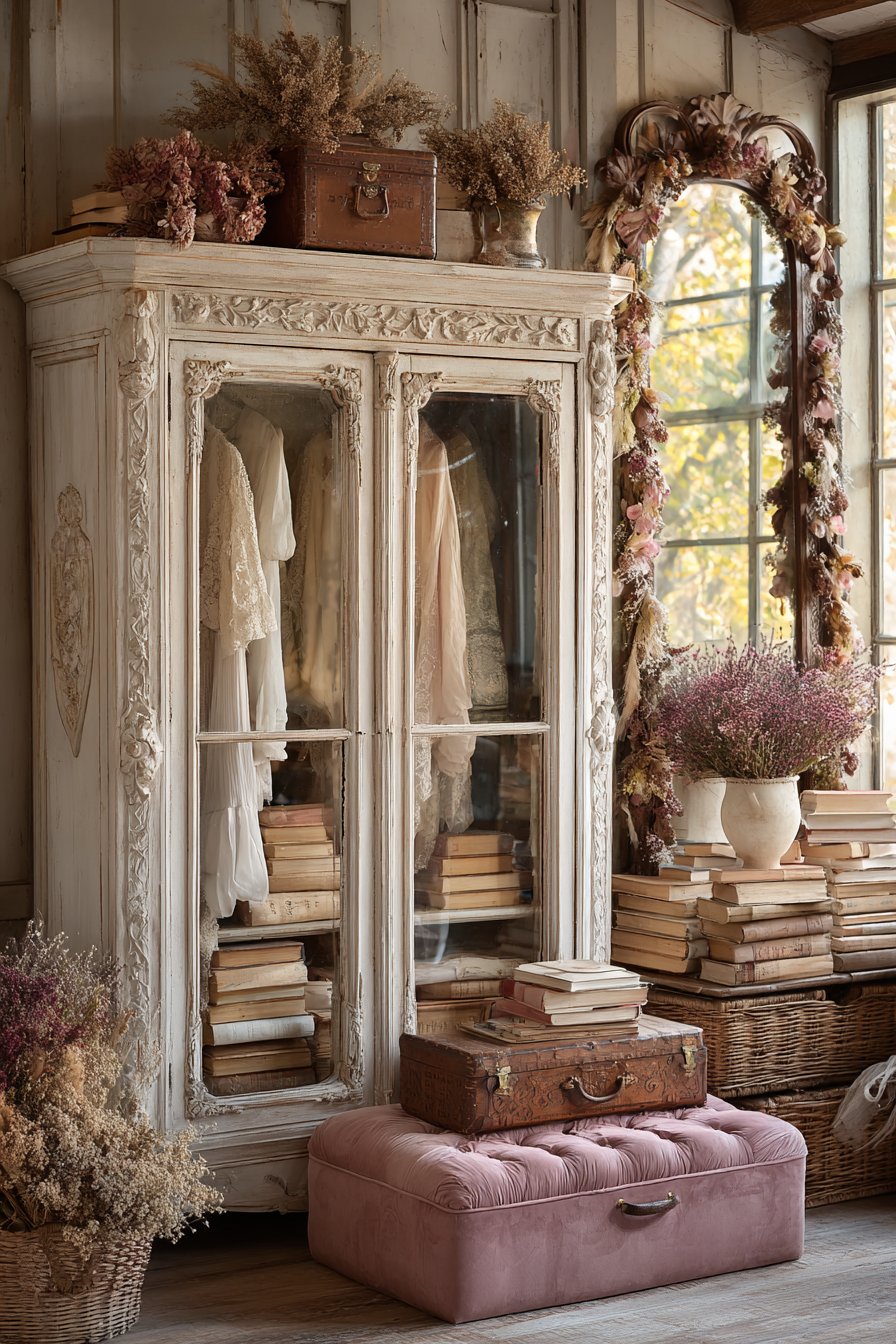 Ornate Vintage Wardrobe Storage