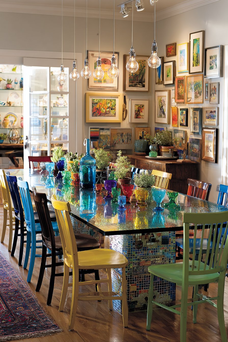 Eclectic Colorful Expression