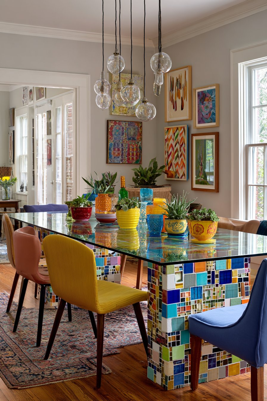 Eclectic Colorful Expression