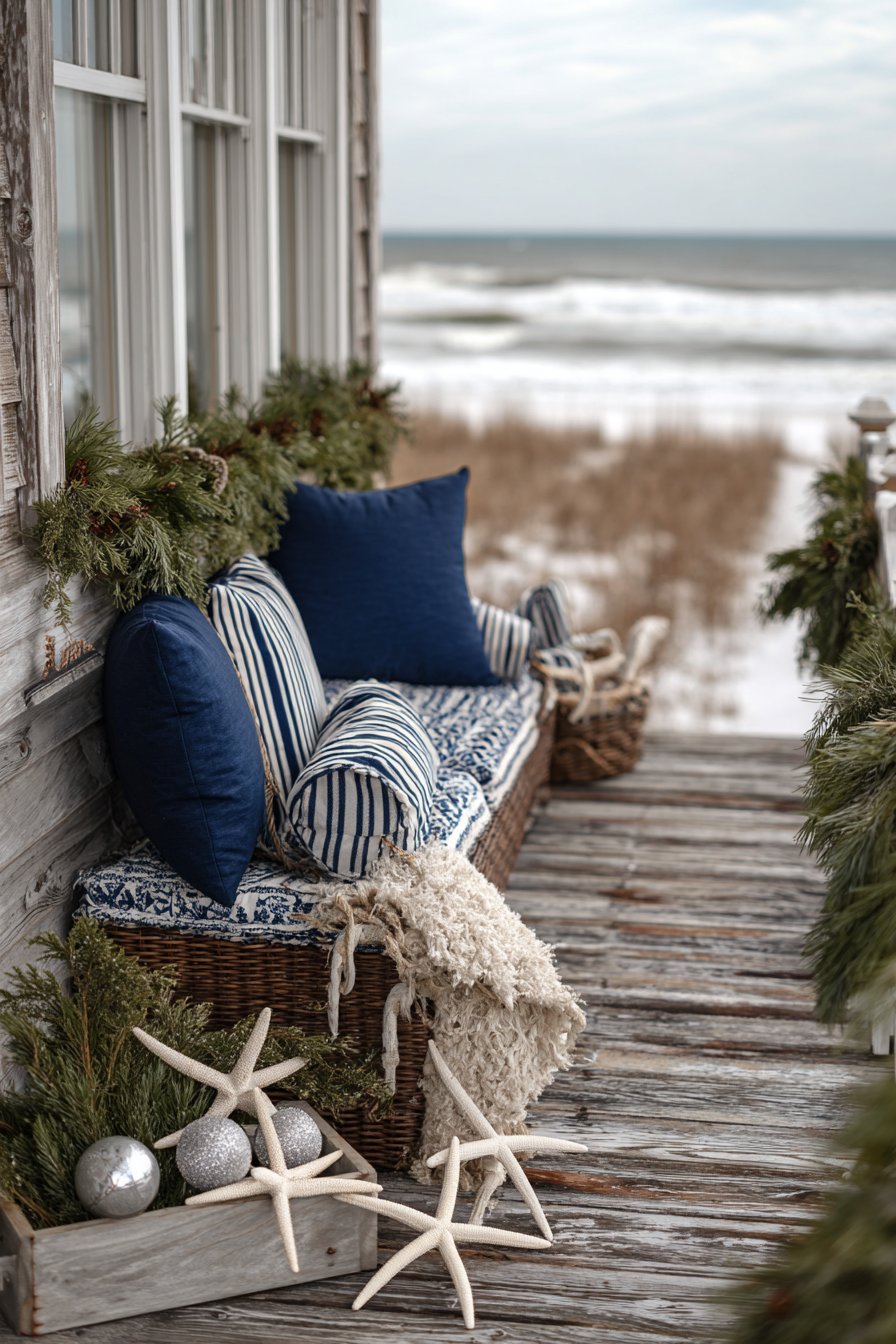 Coastal Nautical Christmas Theme