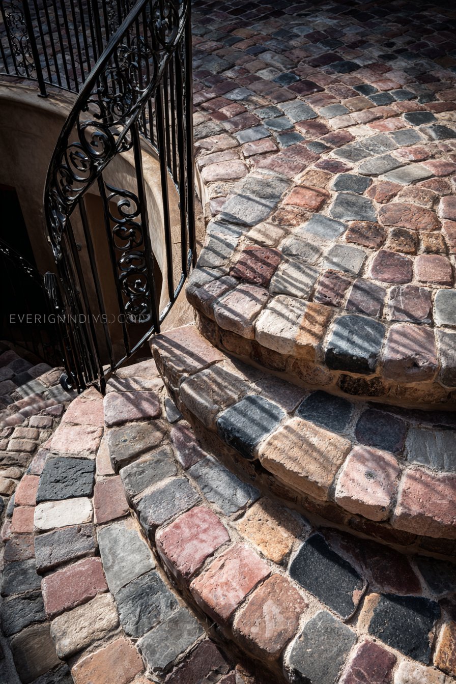 Antique Granite Cobblestones with Historic Character