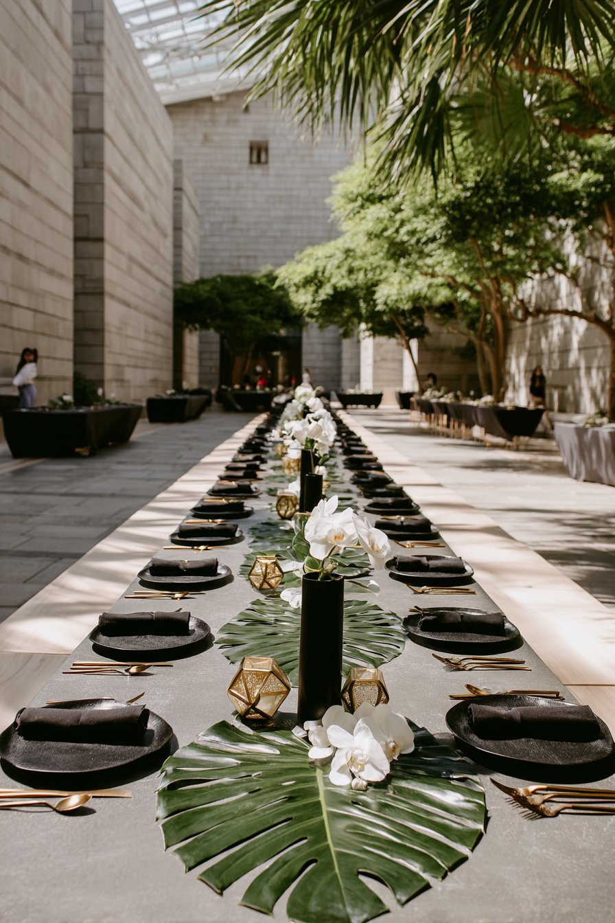 Contemporary Tropical with Architectural Elements