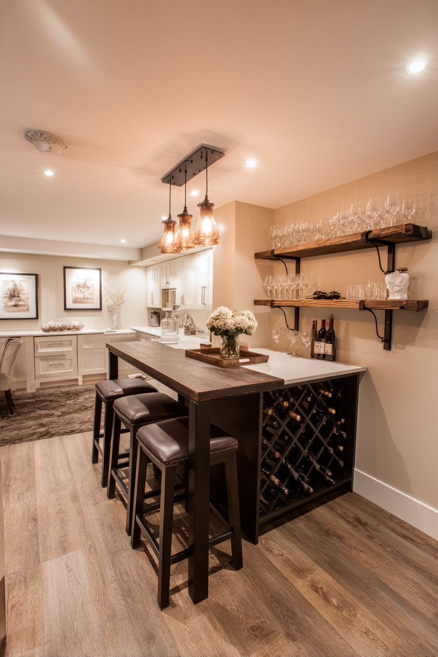 Counter-Height Storage Integration