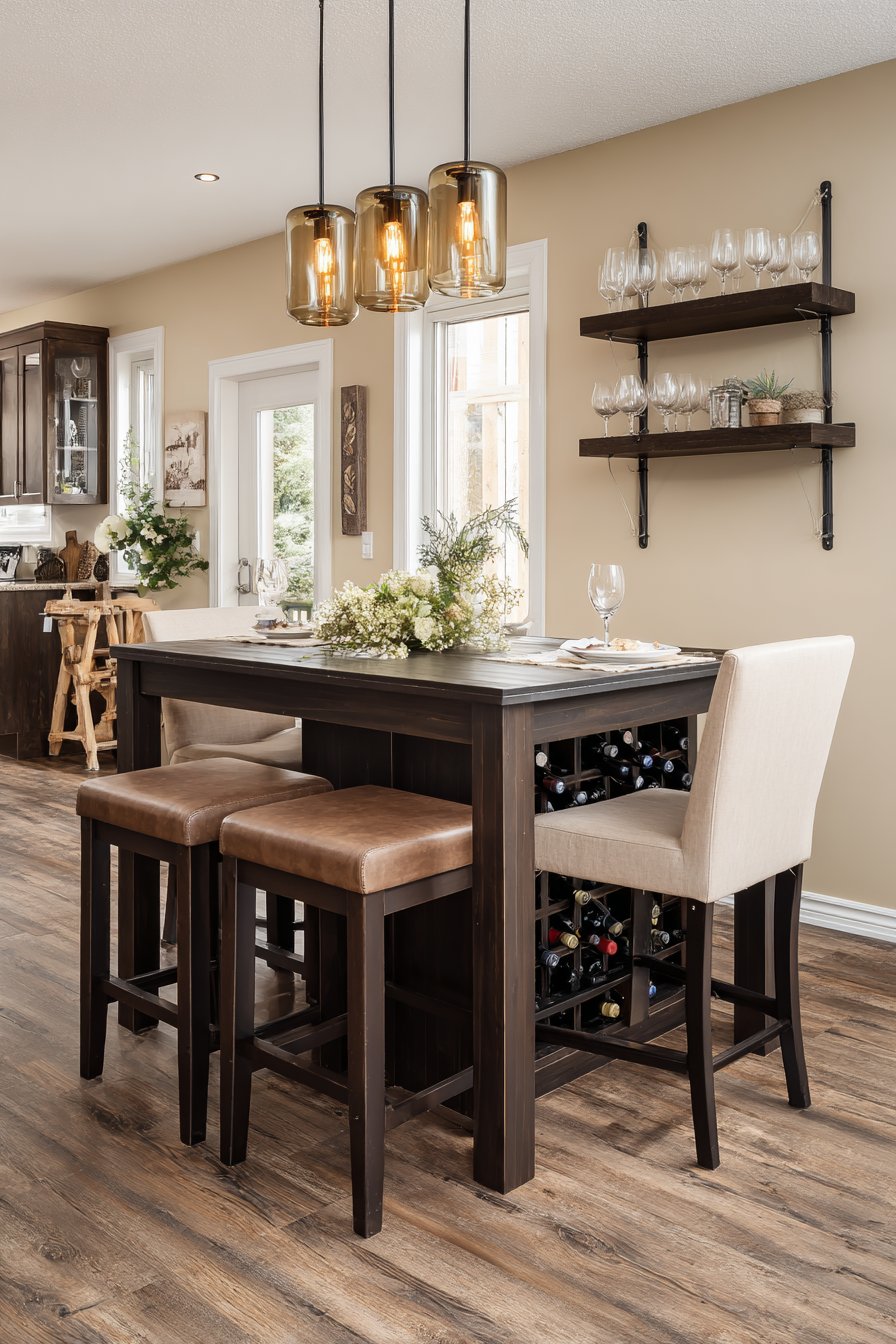 Counter-Height Storage Integration