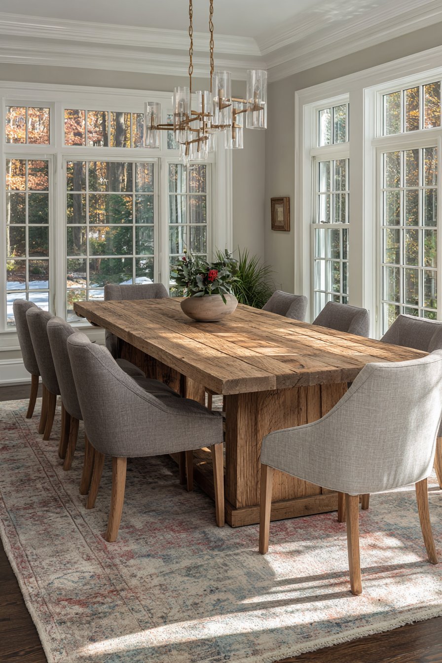 Transitional Weathered Oak Timelessness