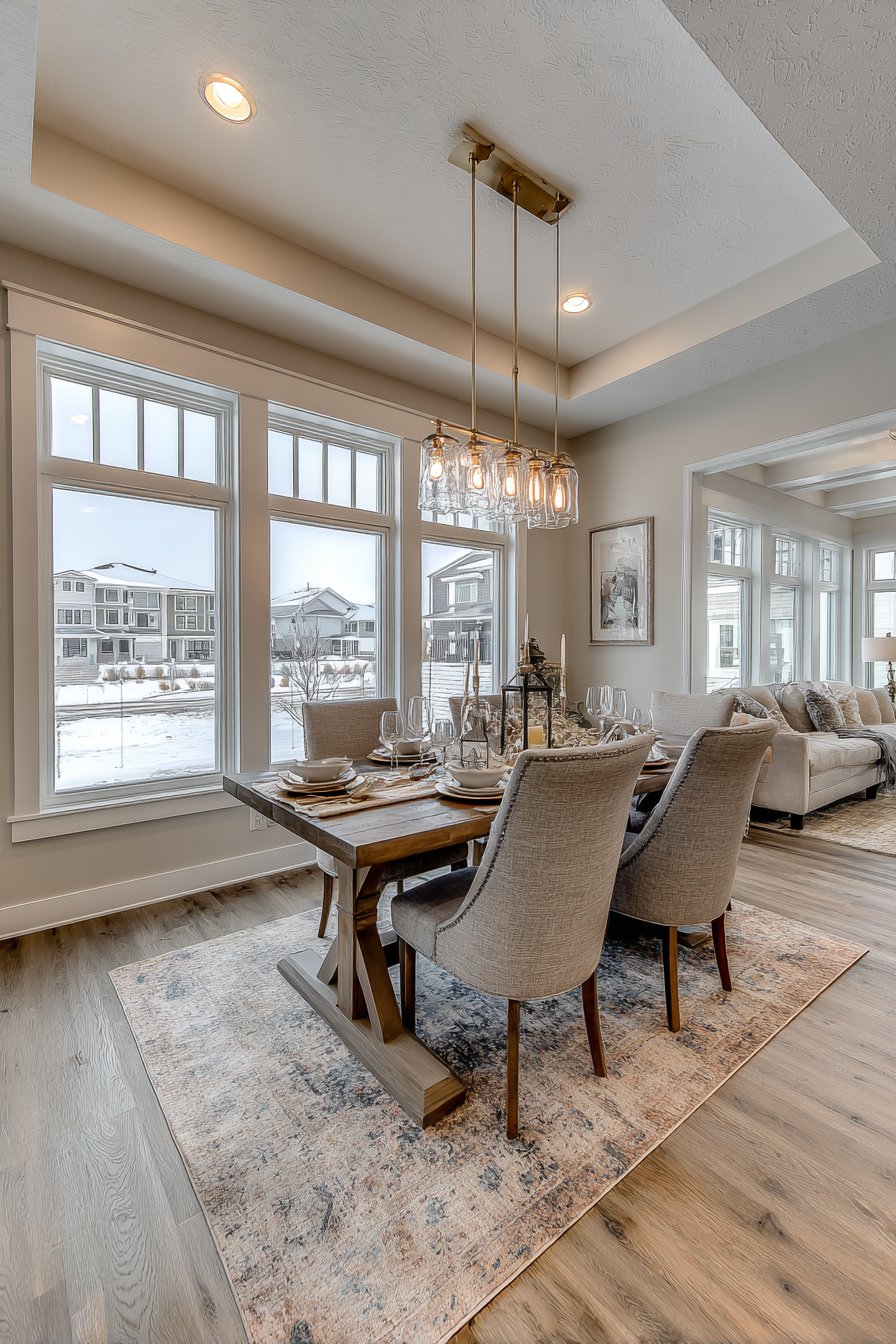 Transitional Weathered Oak Timelessness