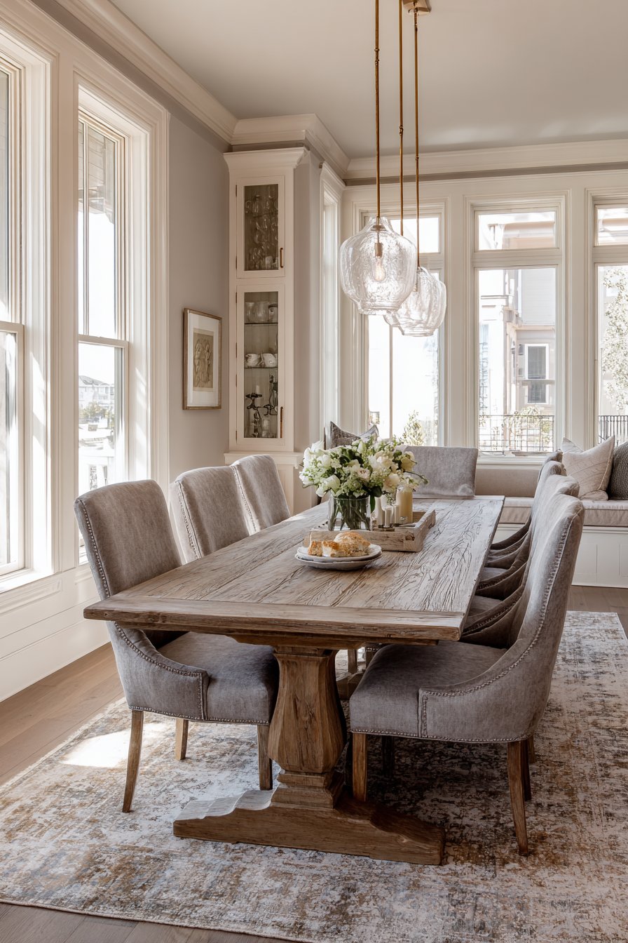 Transitional Weathered Oak Timelessness