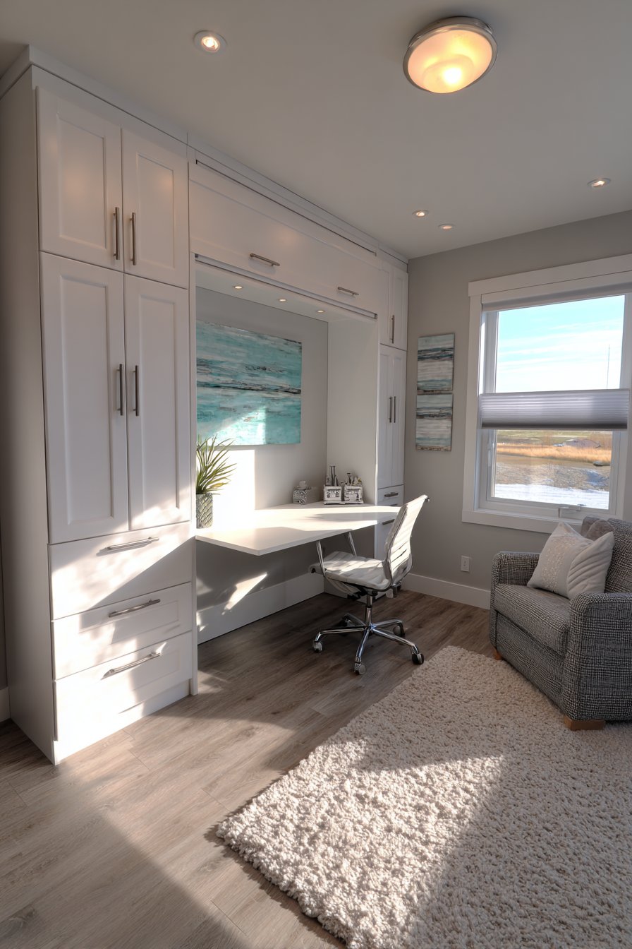 Smart Murphy Bed Minimalism