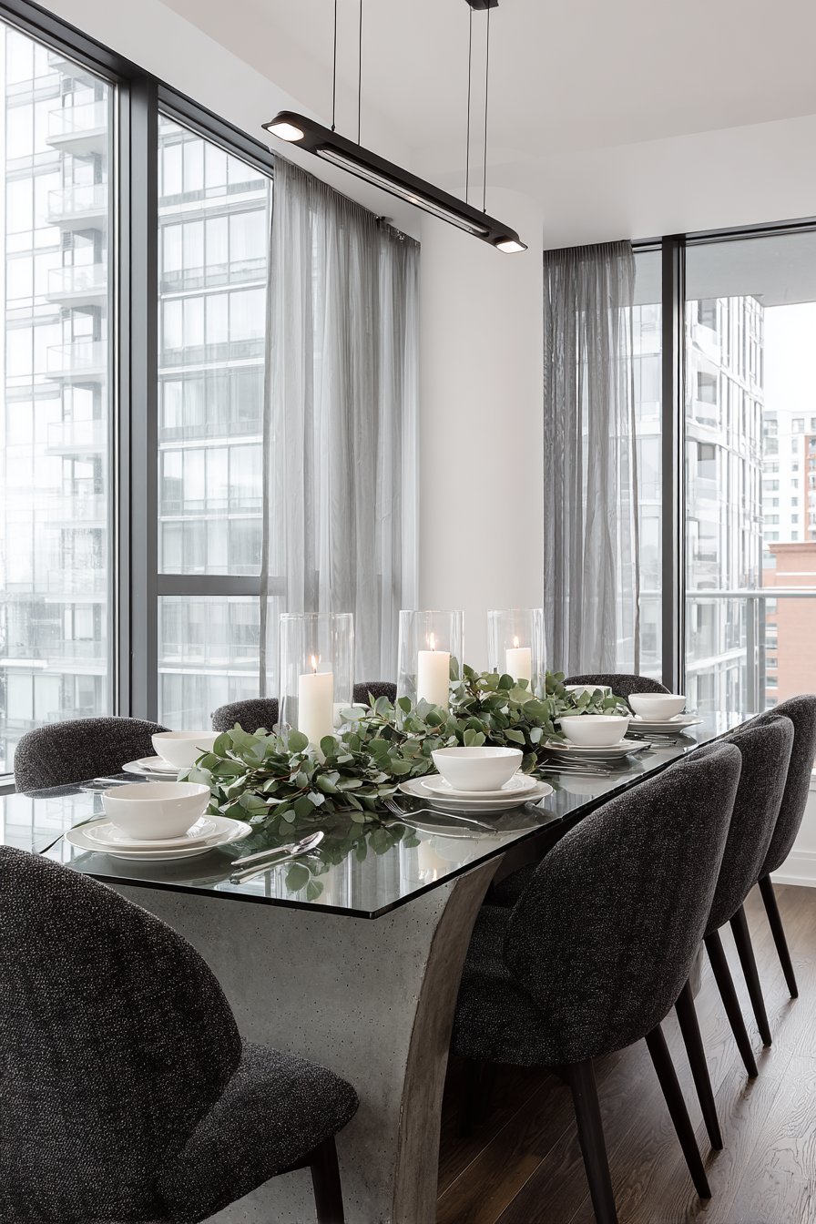 Contemporary Concrete and Glass