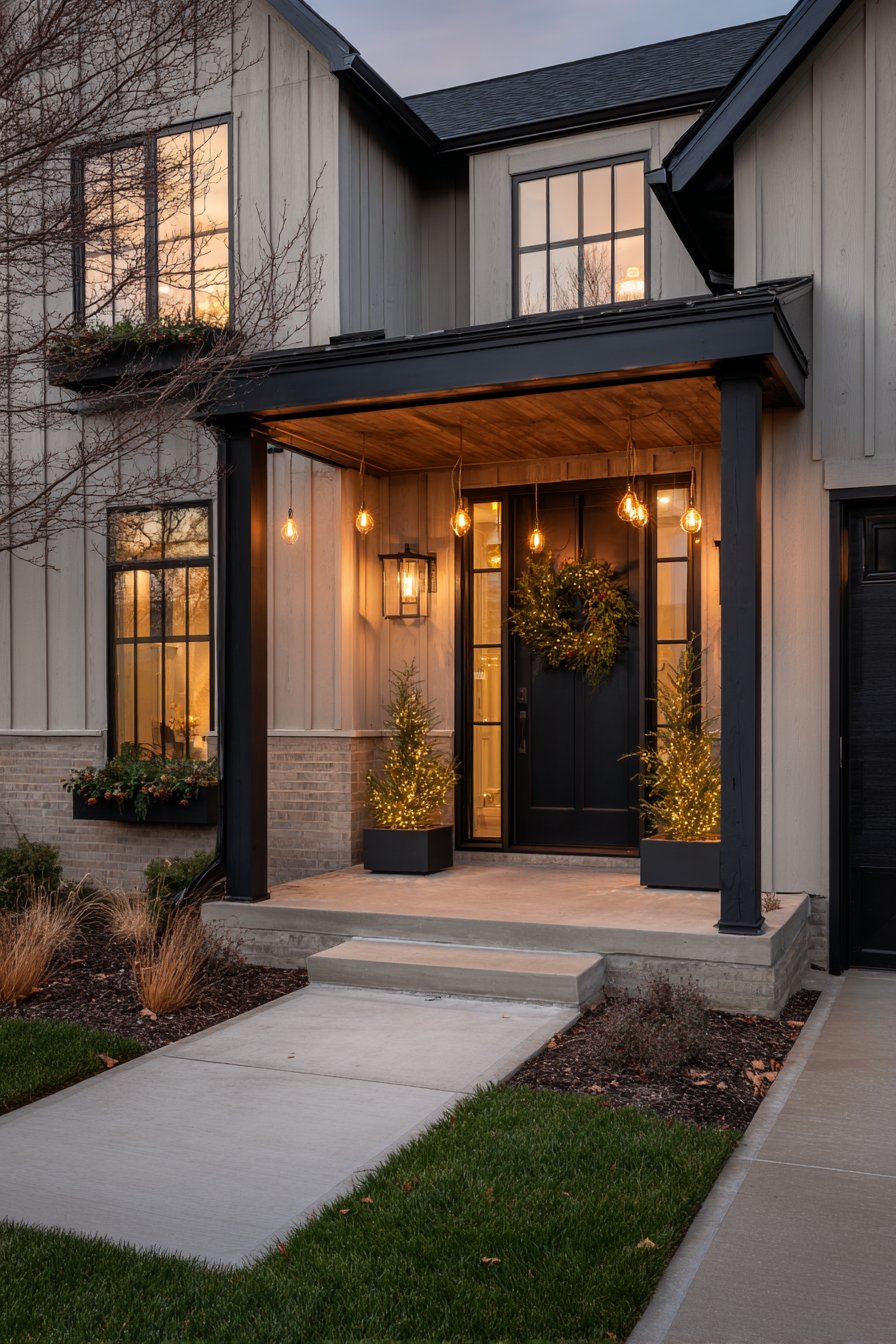 Contemporary Farmhouse Trendy Industrial-Chic