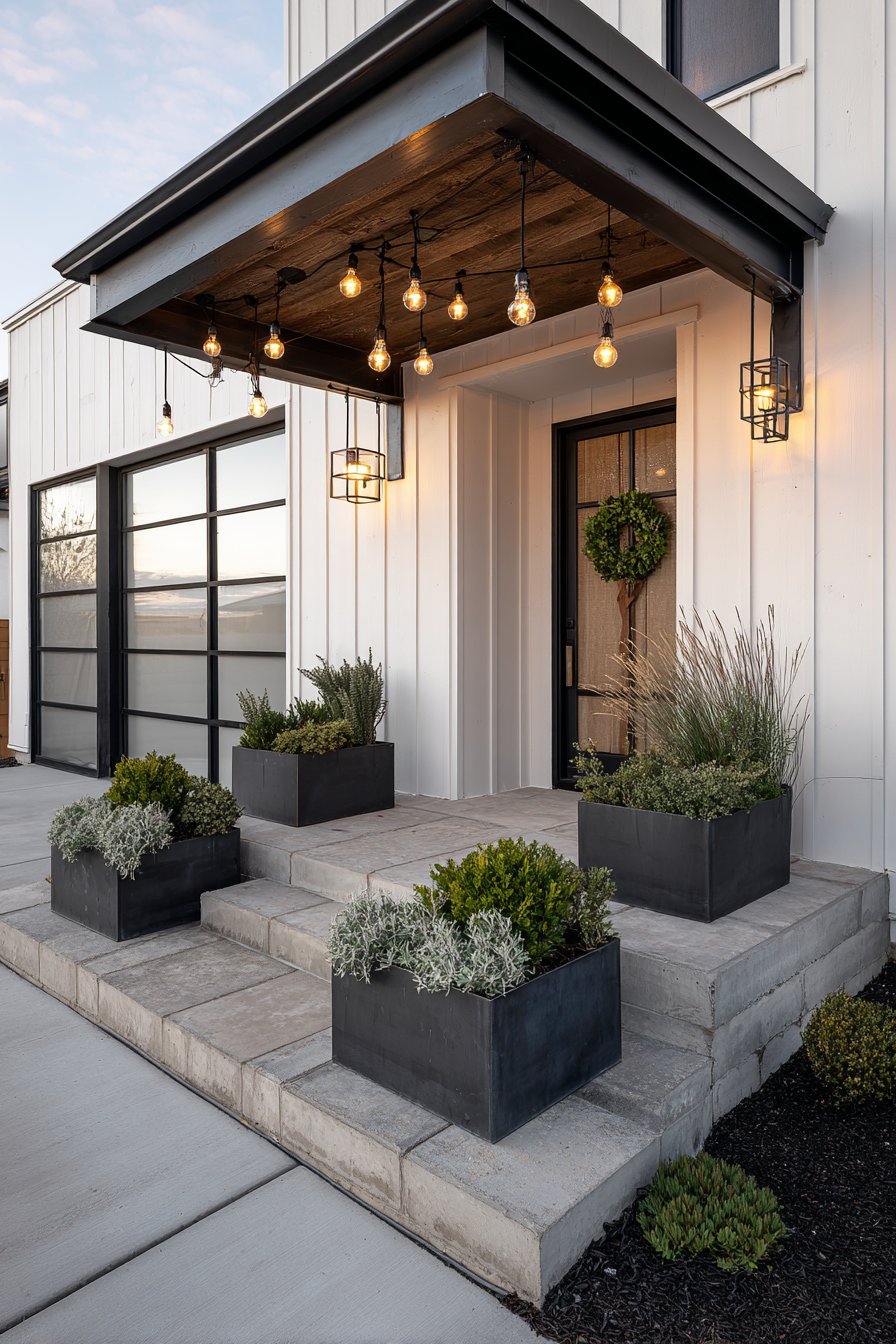 Contemporary Farmhouse Trendy Industrial-Chic