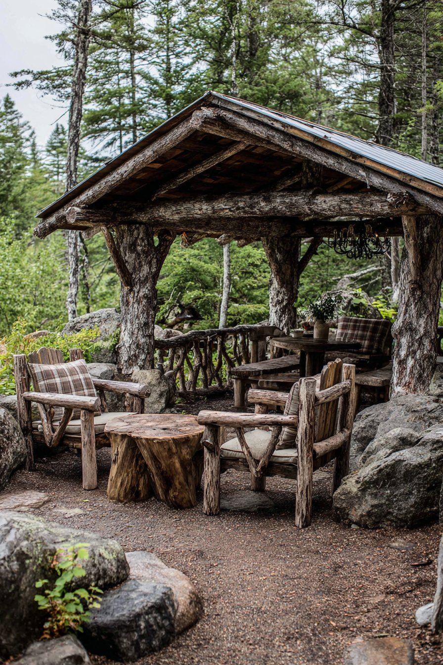  Adirondack Log Cabin Style