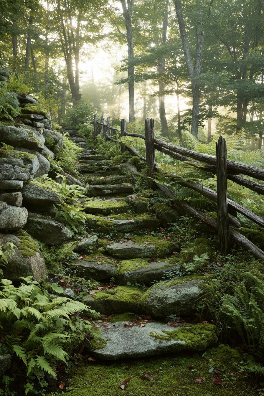 Woodland Natural Stone Slab Construction