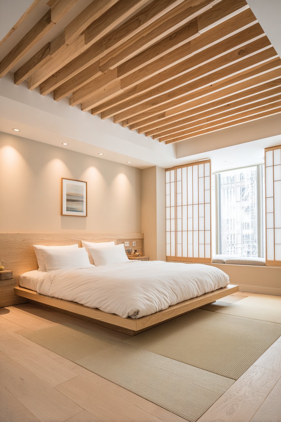 Zen Wood Slat Tranquility