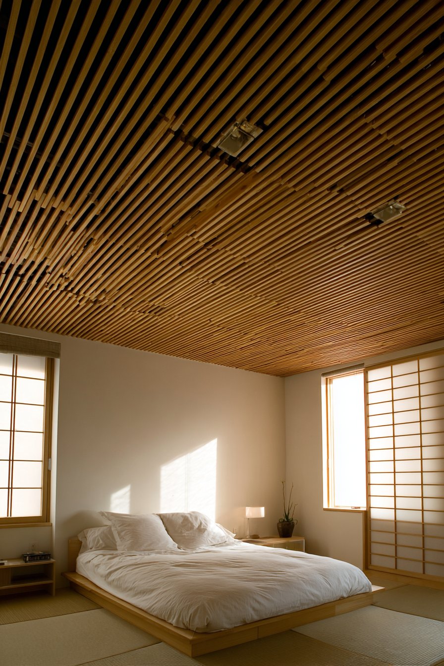 Zen Wood Slat Tranquility