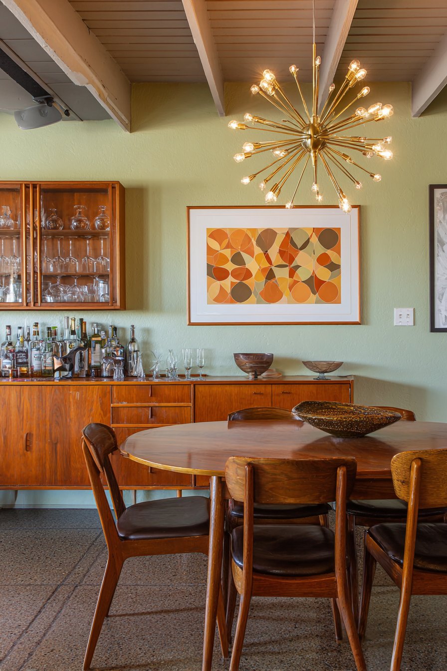 Mid-Century Modern Retro Appeal