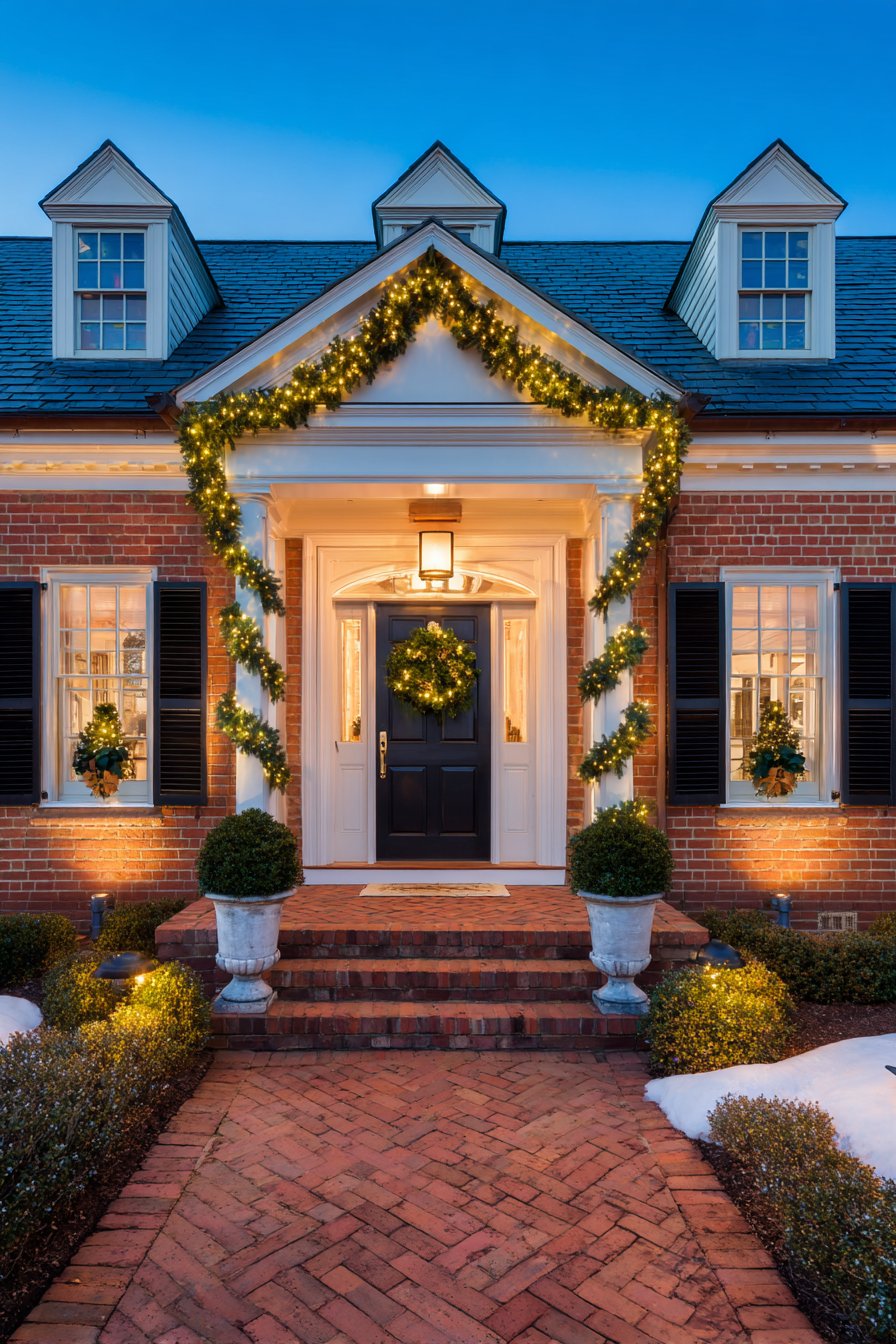 Traditional Colonial Symmetrical Formality