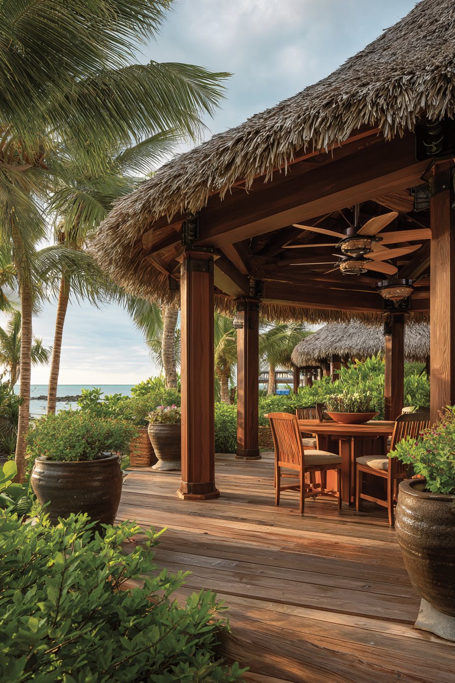 Tropical Hardwood Paradise